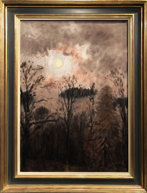 Oel
                                  auf Leinwand, signiert und dat. 1976,
                                  Gr�sse 65x46 (78x59)